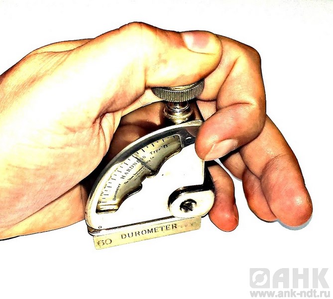 Shore Type 0 твердомер (дюрометр) Шора тип А с аналоговым индикатором