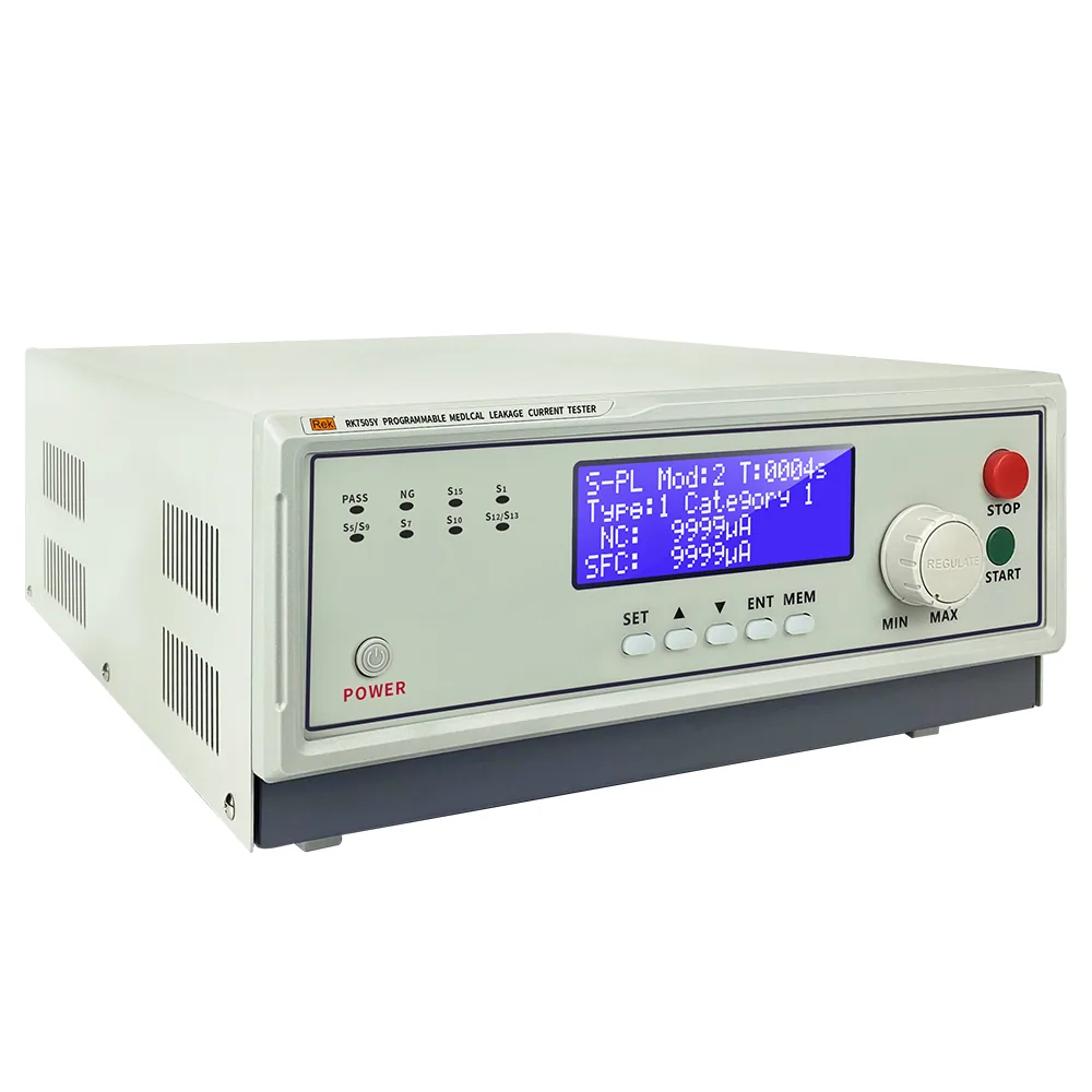 Тестер тока утечки медицинский Meiruike RK7505YJ/RK7510YJ/RK7520YJ/RK7530YJ/RK7550YJ