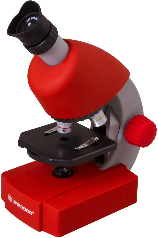Микроскоп Bresser Junior 40x-640x красный
