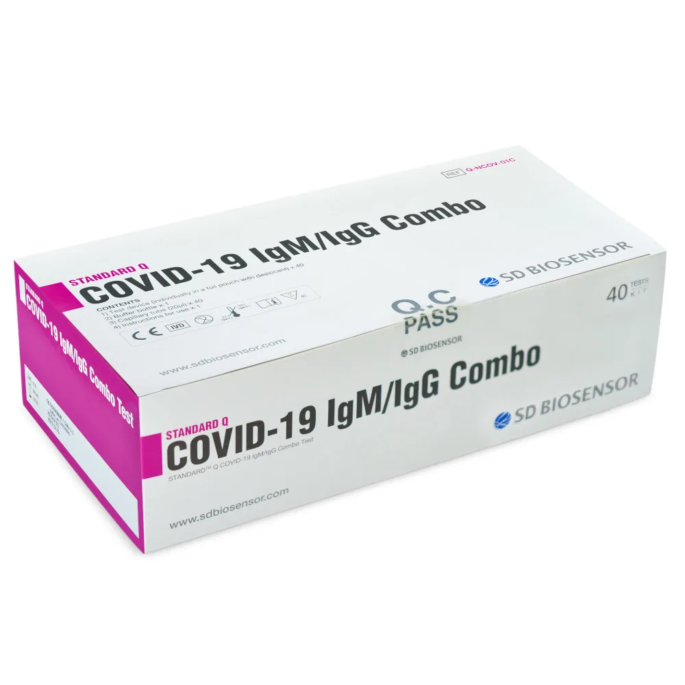 Тест SD Biosensor Standard Q Covid-19 IgM/IgG